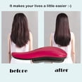 thumbnail image 4 of Juego de 2 cepillos para desenredar el cabello, peine eficaz para desenredar el cabello humano para mujeres, niñas, hombres y niños: utilícelo en cabello fino, grueso, rizado, liso, húmedo y seco Ormromra HMHZ387, 4 of 4