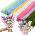 thumbnail image 6 of Pipe Cleaners, 500pcs Multi-Colored, Flower Making Kit, Arts and Craft Supplies, Pipe Cleaners Kit, Pipe Cleaners for Flowers, Craft Supplies Kit, Ideas for Art Project Activity, 6 of 10