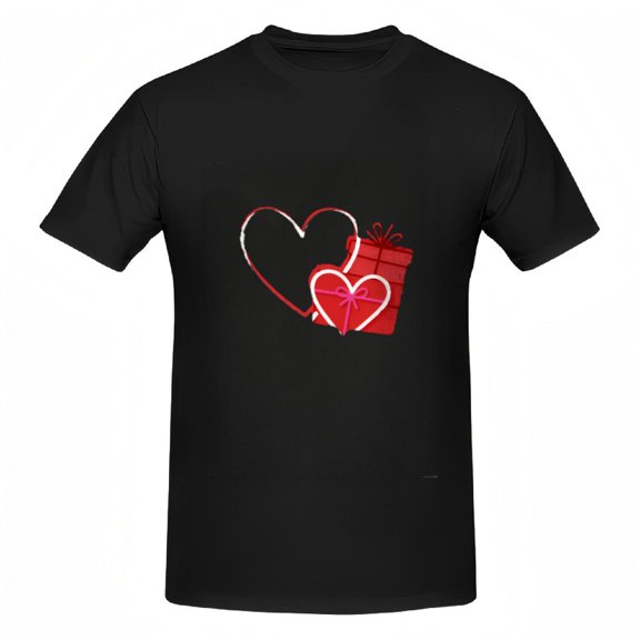 Love Gift Boxes Graphic Tee - Valentine's Day T-Shirt