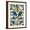 Brown Frame, variant on Art.com Ocean Ikat I Art Print by Chariklia Zarris, White Frame Wall Art, 23" x 29"
