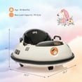 thumbnail image 2 of Roromall 12V 4.5AH Kids Ride on Bumper Car, Electric Bumper Car with Remote Control, 360 Degree Spin, Safety Belt, Flashing Lights and Music, Ride on Car for Boys Girls, 2 of 7