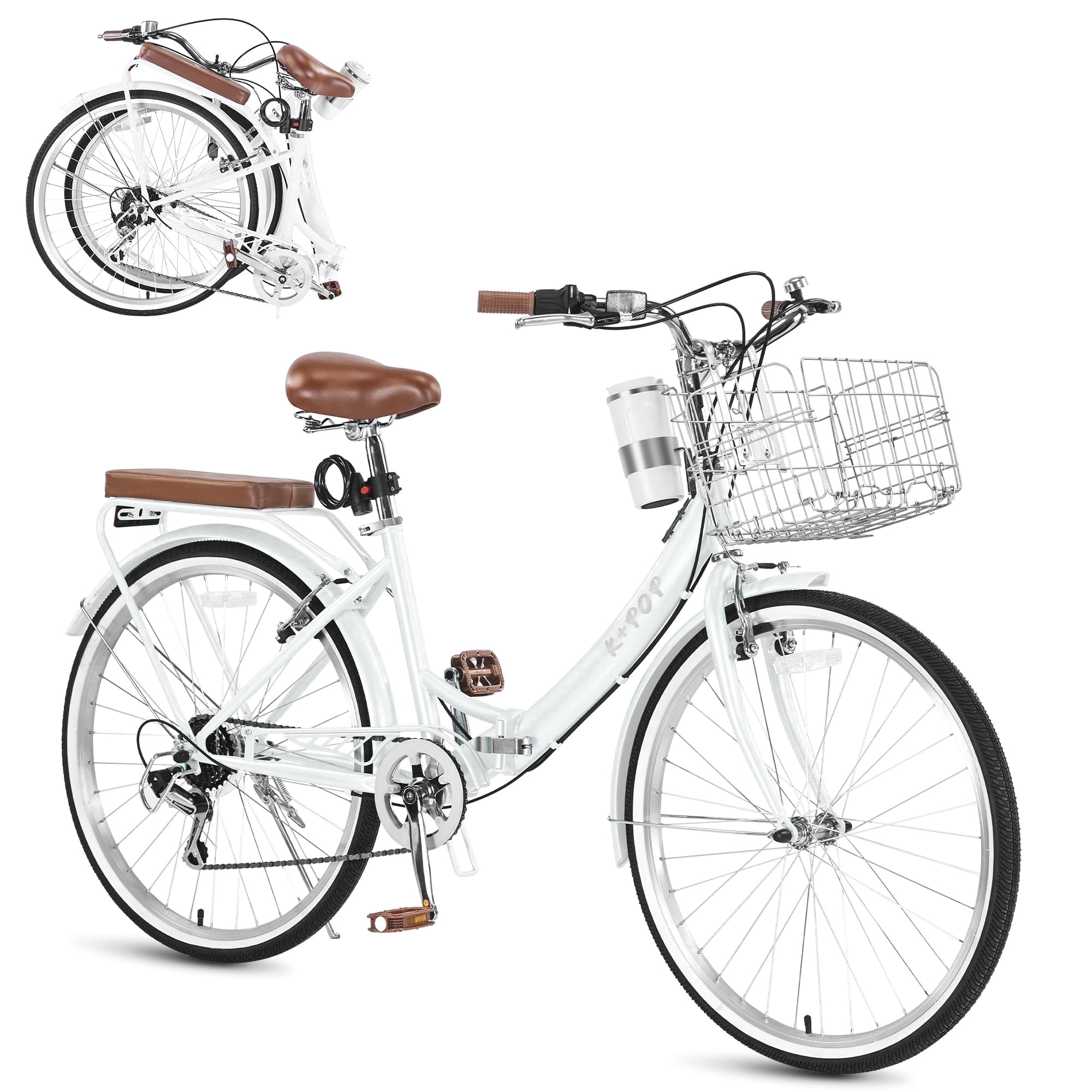 Direct Wicker UBS-W1019116872 Blue 26' Beach Cruiser Bike Shimano
