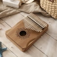 thumbnail image 2 of 17 Keys Kalimba African Thumb Finger Piano Wood Kalimba Portable Musical Instrument, 2 of 8