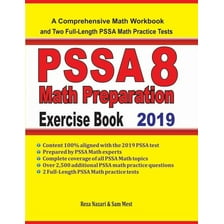 Student Workbook for the Common Core 8 Math Test: Complete coverage of ...