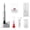White, variant on Electric Nail Drill Professional Cordless Nail File 18000 RPM LED Display with 5 Grinding Heads