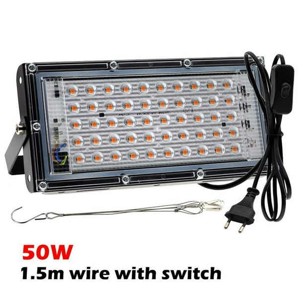 Lámpara de crecimiento de plantas perfecl LED 50W para flores y verduras