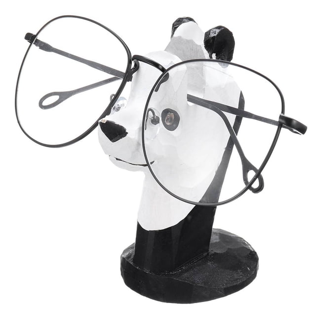 Estatuilla Animal Del Estante Del Soporte de Exhibición de La Joyería Del Estante de Las Lentes de - Panda Yinane Soporte de exhibición de gafas