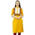 thumbnail image 2 of Phagun Kurta Décontractée en Coton pour Femmes Tunique d'Été, 2 of 2