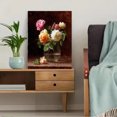 thumbnail image 5 of Vintage Rose Bouquet Canvas Print Wall Art for Living Room Bedroom Office Hotel Study, 5 of 8