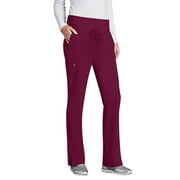 Barco One Women's 5-Pocket Knit Waistband Flare Scrub Pant - 5206
