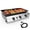 Tabletop, variant on SIXDAY 3 Burner Flat Top Gas Grill, 30,000 BTU Portable Propane Griddle with Auto Ignition, Stainless Steel Body, 319 Sq.in Cooking Surface, Tabletop Grill for Camping, BBQ & Outdoor Cooking