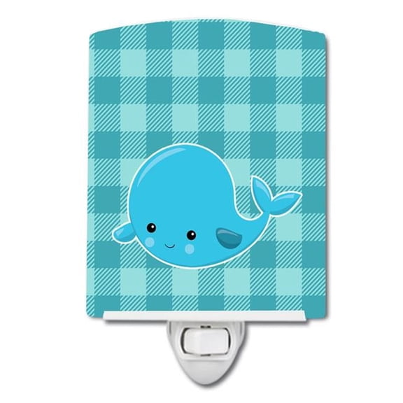 Nautical Whale No.2 Ceramic Night Light