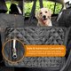 thumbnail image 2 of Aleko 100% impermeable funda para asiento de coche para perros, funda para asiento para perros con alas laterales, funda para asiento trasero para mascotas, color negro, hamaca convertible C ACTIVE Biensenido a ACTIVE, 2 of 4