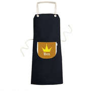 Rex Authority King Commander Kether Apron Bib Sarong Cooking Baking Kitchen Pocket Pinafore
