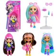 thumbnail image 2 of Muñeca Barbie Extra Mini Minis de 3,25 pulgadas con accesorios, modelo de pelo de arcoíris de mar marrón púrpura, colección de figuras de acción, regalos de juguete xuanjing unisex, 2 of 2