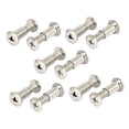thumbnail image 1 of Unique Bargains M8x20mm Metal Phillips Countersunk Head Screw Bolts Dowel Barrel Nuts 10 Pcs, 1 of 1