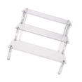 thumbnail image 1 of facefd Clear Acrylic Display Riser Stand Perfume Cosmetics Holder for Decoration 29.5x27.5x15cm, 1 of 9