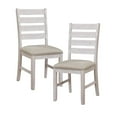 thumbnail image 2 of Lexicon Ithaca Wood Dining Room Side Chair, set of 2 in Brown, 2 of 5