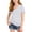 White, variant on CPNG Boys Girls Casual Cotton T Shirt Solid Color Short Sleeve V Neck T Shirt Summer Comfortable Tees Tops(White,13-14 Years)