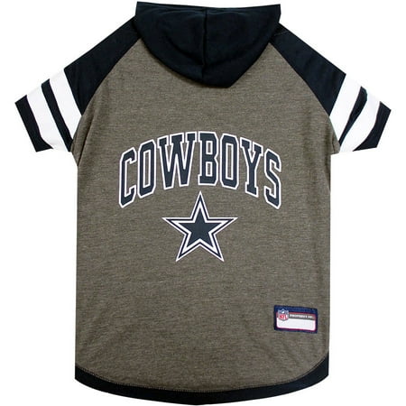 Nfl Pet Set - Pets First NFL Dallas Cowboys Pet Hoodie Tee Shirt