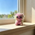 thumbnail image 2 of Axolotl Squishy Stress Relief Ball Slow Rising, Cute Translucent Jelly Gel Animal Sensory Hand Grip Squeeze Relieve Pressure, Portable Desktop Decorative Accent for Adults Home Office, 2 of 4