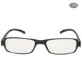 thumbnail image 2 of Gafas de lectura con filtro de luz azul, lentes ligeras para presbicia, marco negro de +2,50, diseño unisex para hombres y mujeres, 2 of 8