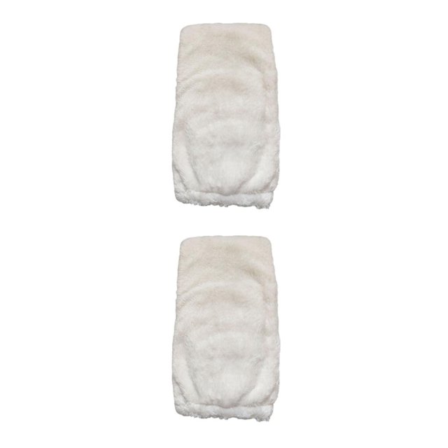Youkk Warmth And Style Combined In Plush Over Knee Socks Wide Application Gift Idea white 2Set