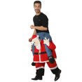 thumbnail image 2 of Papá Noel con pantalones, ambiente festivo, disfraz de fiesta, disfraz divertido para escenario, 2 of 5