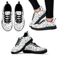 thumbnail image 1 of Zapatos planos con estampado de dientes de dibujos animados para mujer, zapatillas informales de malla de aire, cómodos, para mujer, 1 of 6