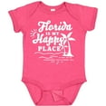 thumbnail image 3 of Inktastic Florida is My Happy Place with Palm Trees Boys or Girls Baby Bodysuit, 3 of 5