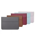thumbnail image 3 of Leather Laptop Sleeve Bag Case Cover For MacBook Air 11 12 13 Pro 13 15 Retina, 3 of 10