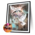 thumbnail image 2 of Cuadros Decorativos 5D Kit Rhinestone DIY Paloma Atrapasueños Taladro redondo completo Pintura de diamante Regalo Likrtyny embutido en tela, 2 of 9