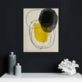 thumbnail image 4 of Nawypu Made In US Ink Circle Modern Abstract Wall Decor Watercolor Illustration Landscape Artwork Prints Set, Framed Canvas Wall Art for Living Room Bathroom Bedroom Office, 4 of 4