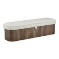 thumbnail image 2 of Moe's Home Collection Sonny Bench Wood Brown, 2 of 6