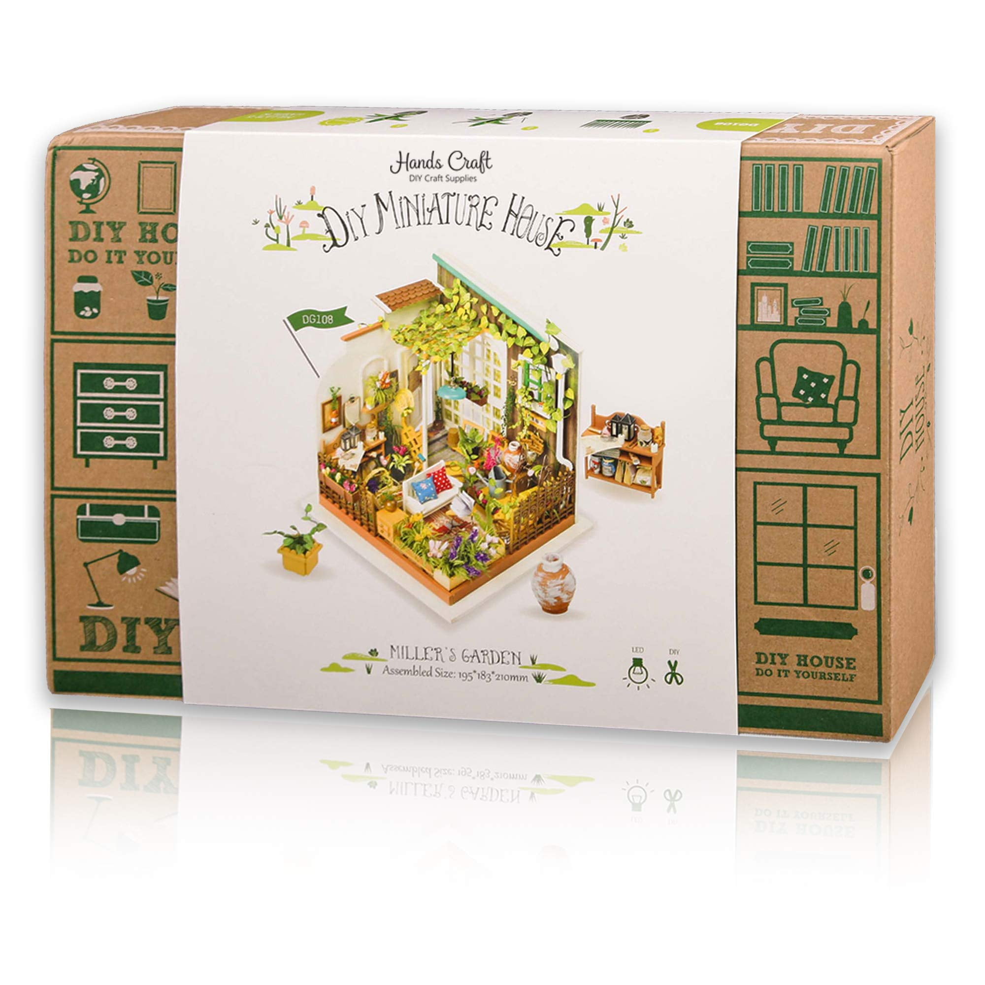 JARDIN URBAIN - KIT MINIATURE DIY - MECAPUZZLE