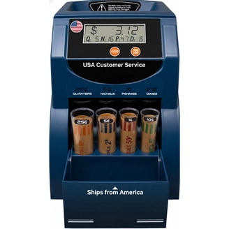 Royal Sovereign Electronic 2 Row Digital Coin Sorter, Counter