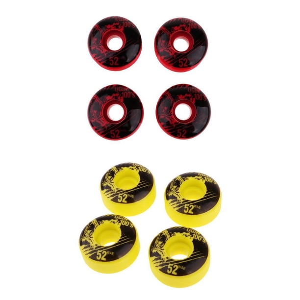 Ruedas de monopatín de ,Reemplazo de ruedas de patines de velocidad,Ruedas de scooter,Ruedas ,Ruedas de patines ,Accesorios Patines,Piezas de scooter DYNWAVEMX Ruedas de monopatín de poliuretano