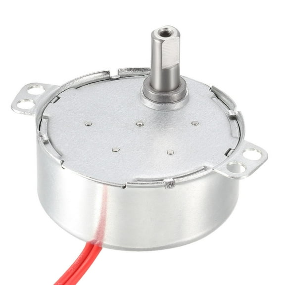Uxcell Synchronous Motor Metal Gear AC 24V 5-6RPM/Min 50-60Hz CCW 4W