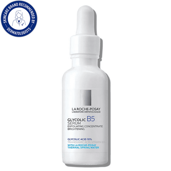 La Roche-Posay B5 10% Pure Glycolic Acid Serum, 1.0 fl oz