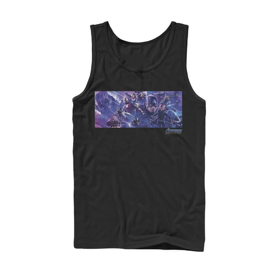 Men's Marvel Avengers: Endgame Epic Poster  Tank Top Black 2X Large
