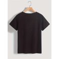 thumbnail image 2 of Faith Christian Jesus Print T-Shirt, Casual Crew Neck Short Sleeve Comfort Tee Top For Spring & Summer, Men's Clothing, 2 of 6