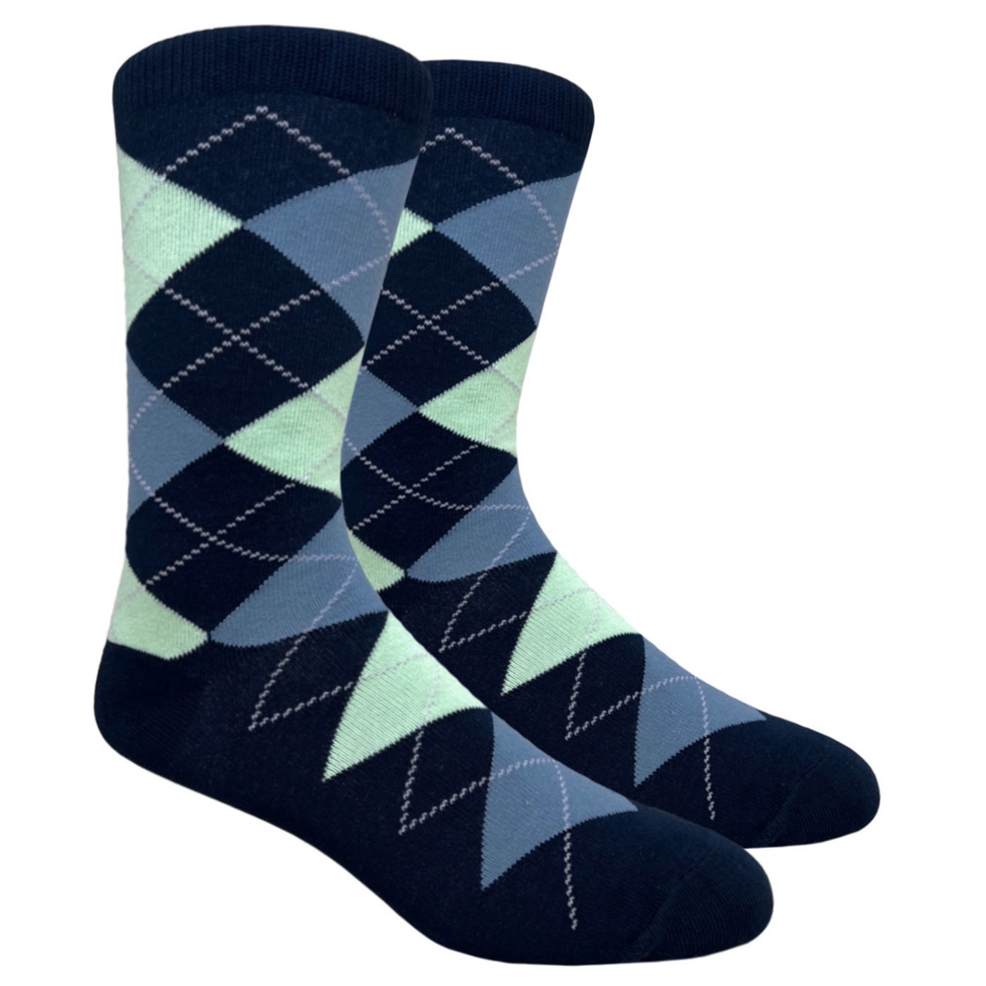 Green with Red and Yellow Argyle Socks for men : Groomsmen Socks Gift,  Argyle Socks For Men and more