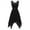 Black, variant on KEJIG Lace Dresses Casual Loose Dresses for Women Sleeveless Crewneck Dress Women Elegant Plain Tie Dress Tie Dress Wine Xxl Size for Special Occasions50517