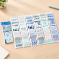 Emphasize Color Paper Planning Stickers with Individually Die-Cut Markers for Color ...