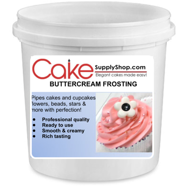 Vanilla Butternut Buttercream Frosting 6lb Bucket