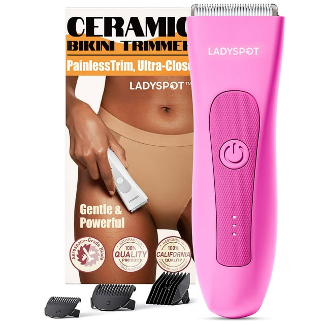 Maquinilla de afeitar MANSPOT LADYSPOT para mujer, impermeable y seca