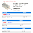 thumbnail image 2 of Fuel Filter - Compatible with 1999 - 2002, 2004 - 2005 Volvo S80 2000 2001, 2 of 2