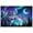 Unframe-style, variant on Majestic Wolf Canvas Wall Art, Northern Lights Starry Night Moon Forest Decor, Wildlife Animal Print for Living Room Bedroom Home Office Inspirational Artwork