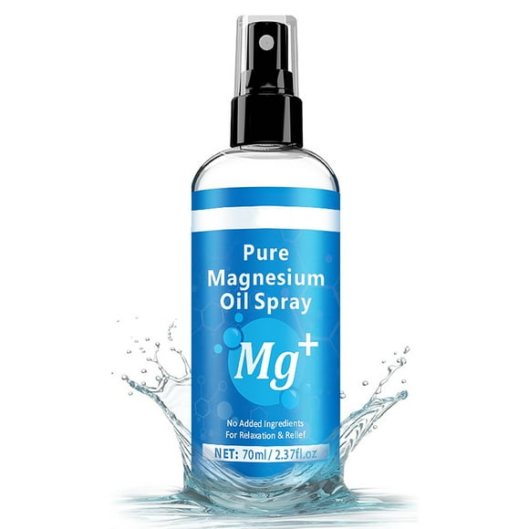 Herunwer Magnesium Oil Spray, Magnesium Spray, 100% Organic Magnesium Oil Extra Strength, Promotes Calm Sleep and Relaxation, Magnesium Spray for Feet, Sleep, and Body, Easy to Absorb and Use