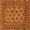 thumbnail image 1 of Ahgly Company Indoor Square Southwestern Orange Country Area Rugs, 3' Square, 1 of 1